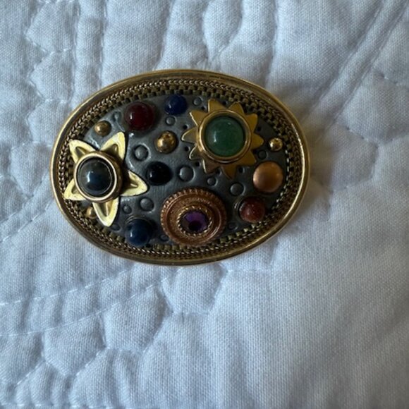 Signed Michal Golan Pin Brooch Jewelry - Signed Michal Golan Pin Brooch